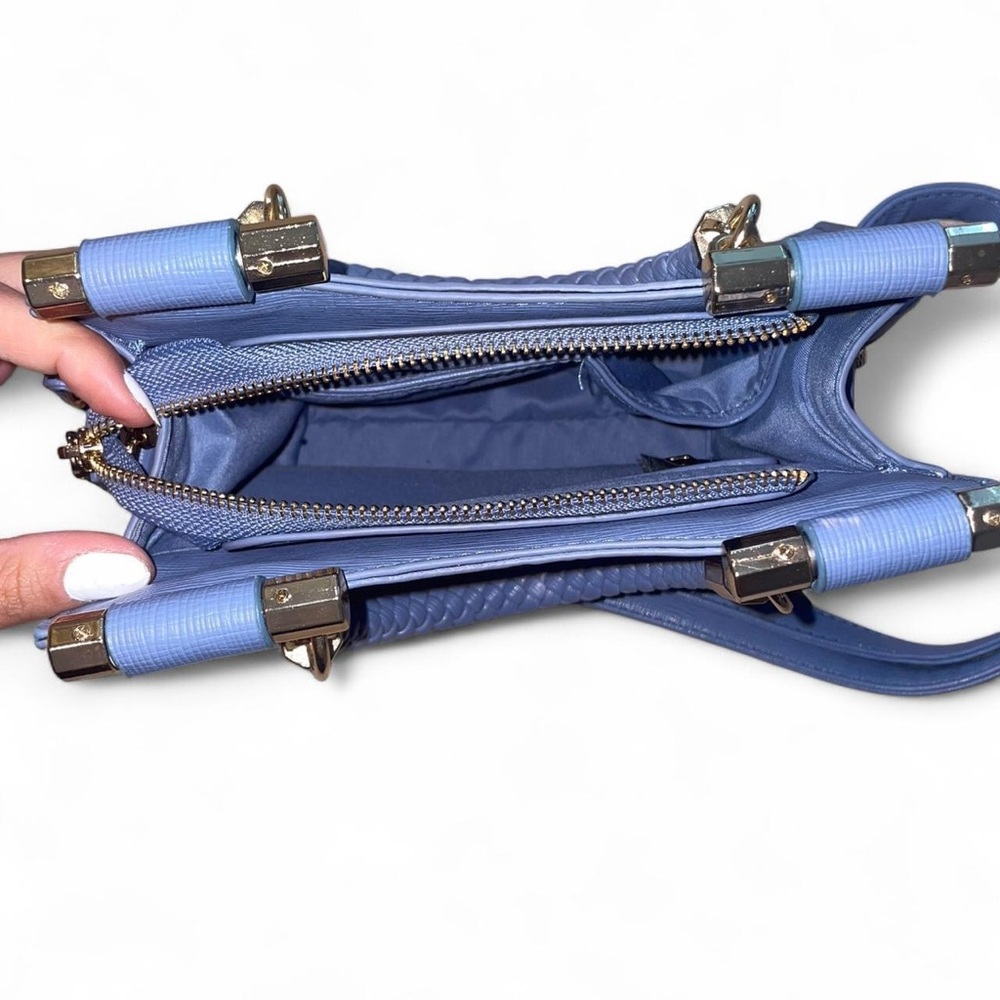 Bebe Sky Blue Shoulder Bag - Picture 5 of 5